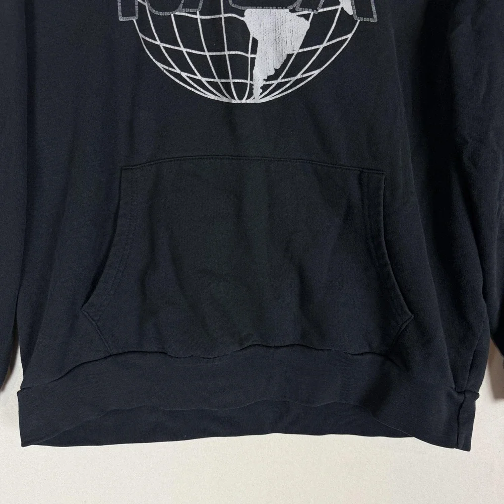 Freeze NASA Hoodie Youth 2XL Black Pullover Fleece Kennedy Space Center Graphic